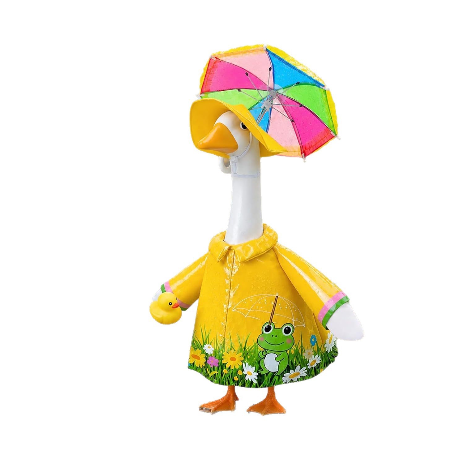 23-Inch Classic Yellow Raincoat & Sou'wester Waterproof Hat